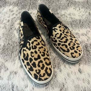 Kate Spade x Keds Calf Hair Slip On sneaker